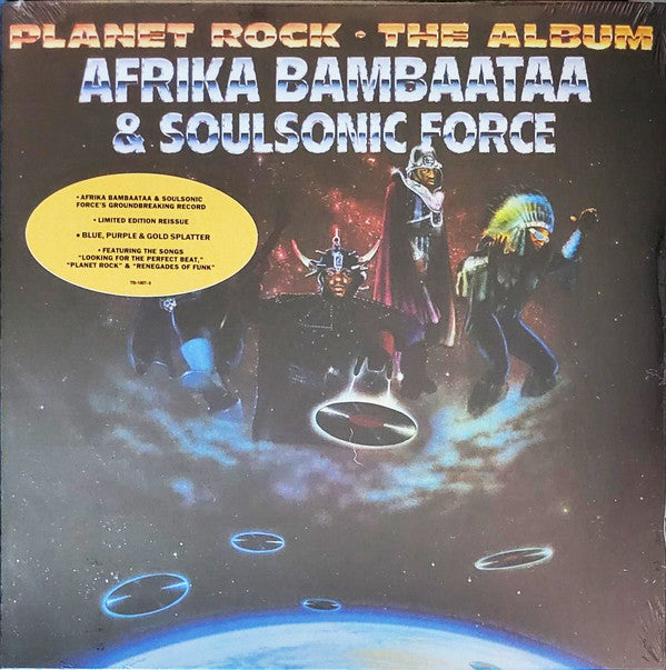 Afrika Bambaataa & Soulsonic Force – Planet Rock - The Album, Vinyl LP