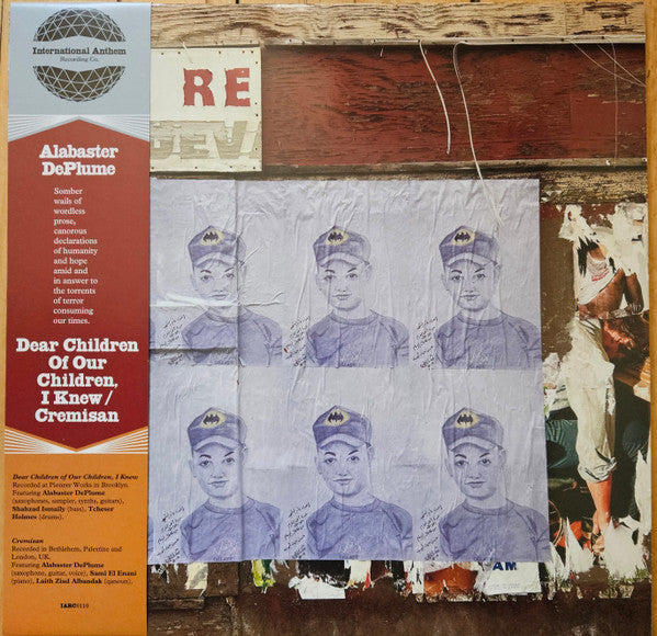 Alabaster DePlume – Dear Children Of Our Children, I Knew / Cremisan, Vinyl 12" EP