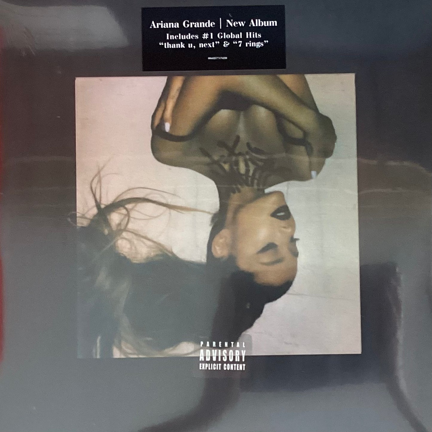 Thank U, Next 2x vinyl LP by Ariana Grande album cover artwork