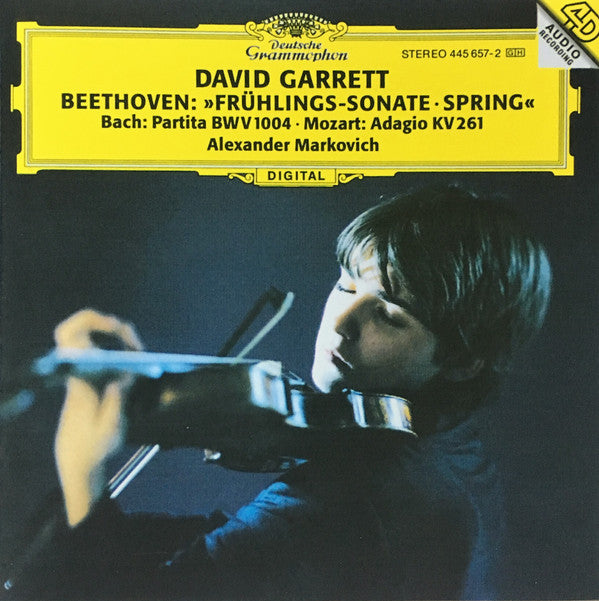 David Garrett - Beethoven, Bach, Mozart, E.U. Deutsche Grammophon – 445 657-2