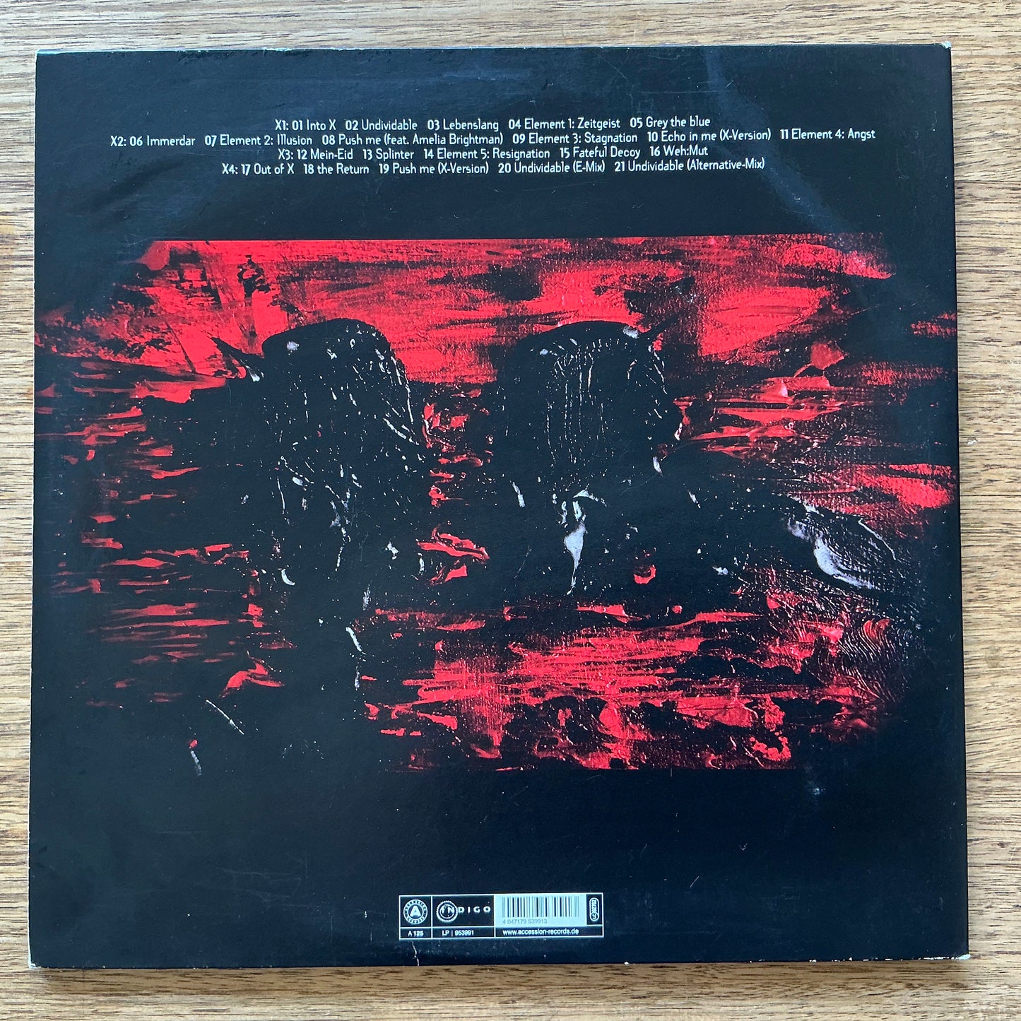 Diary Of Dreams – Ego:X, Germany 2011 Accession Records – A 125 Vinyl 2xLP