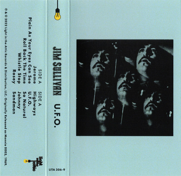 Jim Sullivan – U.F.O., Blue Shell Cassette Tape
