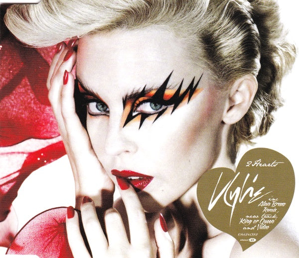Kylie Minogue - "Kylie – 2 Hearts", Australia 2007 Parlophone – 5144245992 CD Single