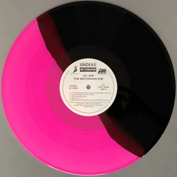 Lil' Kim – The Notorious K.I.M 2x pink and black Coloured Vinyl