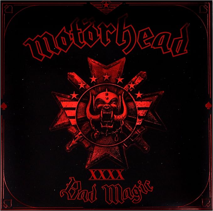 Motorhead – Bad Magic, 2016 UDR – Limited Edition Red Coloured Vinyl LP