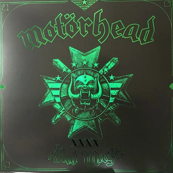 Motorhead – Bad Magic, 2016 UDR – Limited Edition Green Coloured Vinyl LP