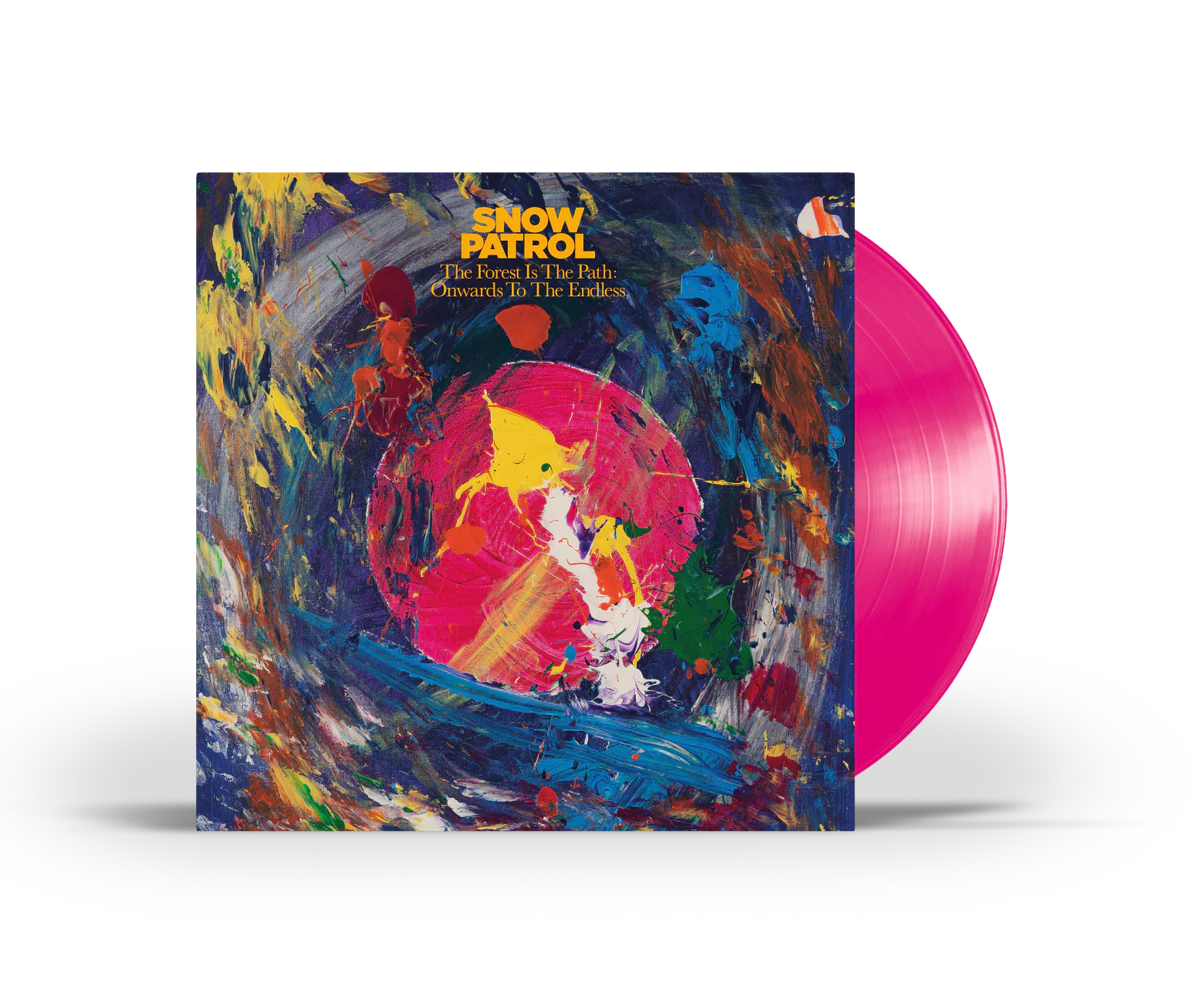 Snow Patrol – The Forest Is The Path – Onwards To The Endless, Pink Transparent 12" Vinyl EP