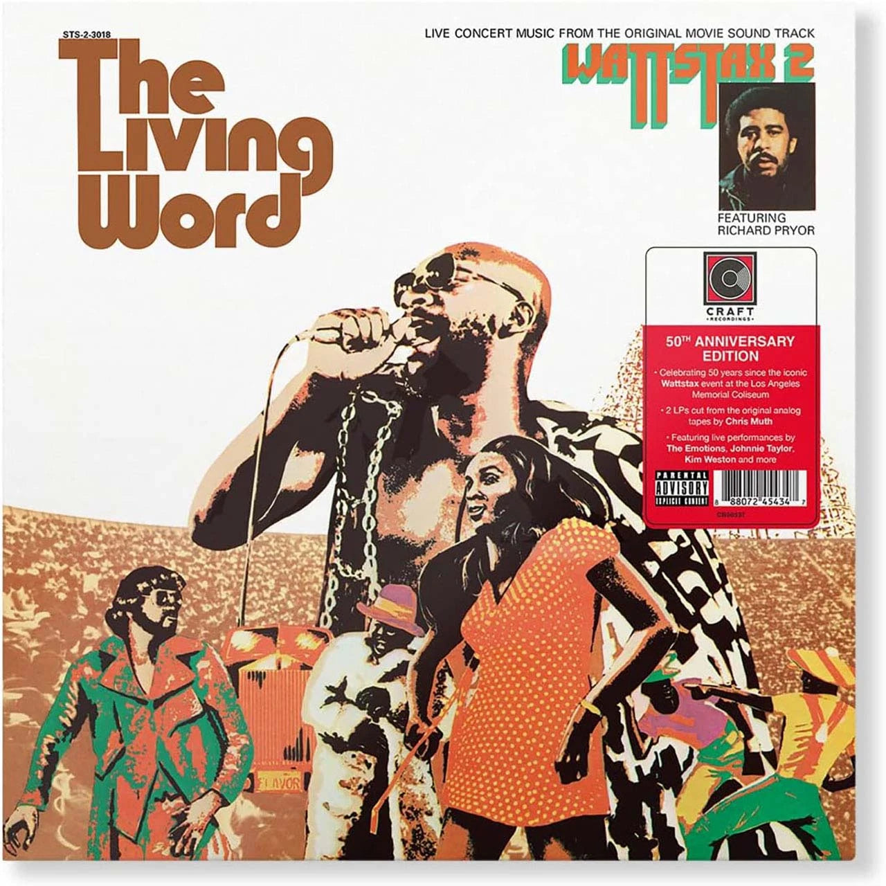 The Living Word - Wattstax 2, Craft Recording Vinyl 2xLP