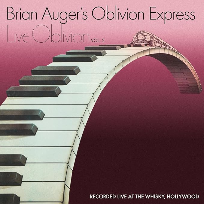 Cover art for Brian Auger's Oblivion Express Live Oblivion Vol 2 2xLP Vinyl