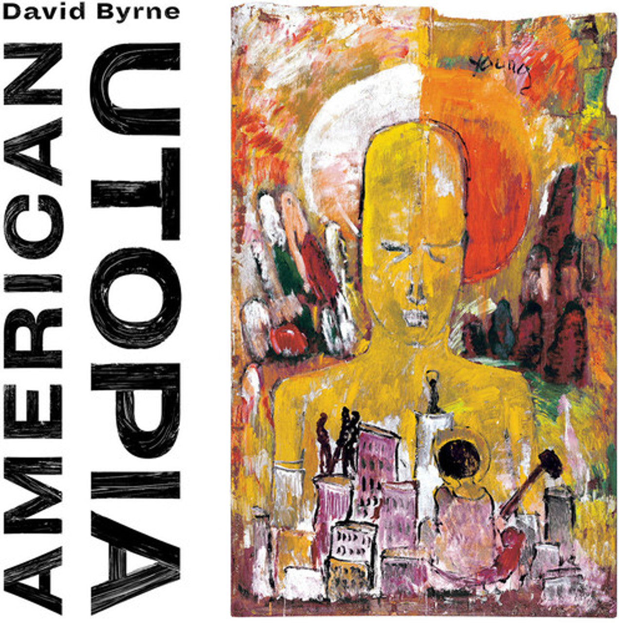 cover art for American Utopia vinyl LP by David Byrne