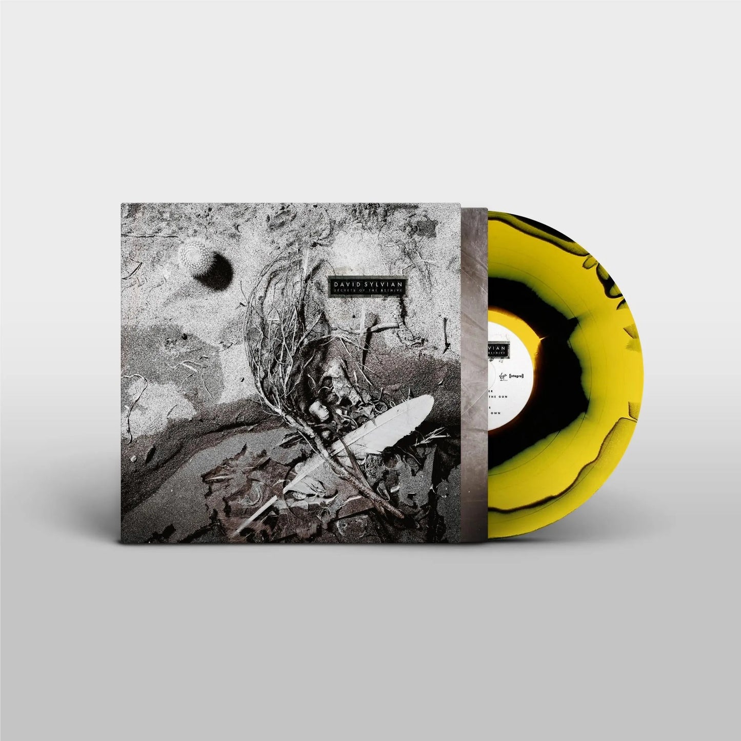 David Sylvian – Secrets Of The Beehive, Corona Yellow Opaque Black Vinyl LP