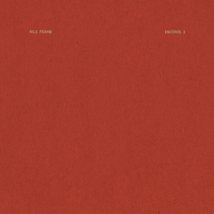 Nils Frahm - Encores 3, Vinyl LP