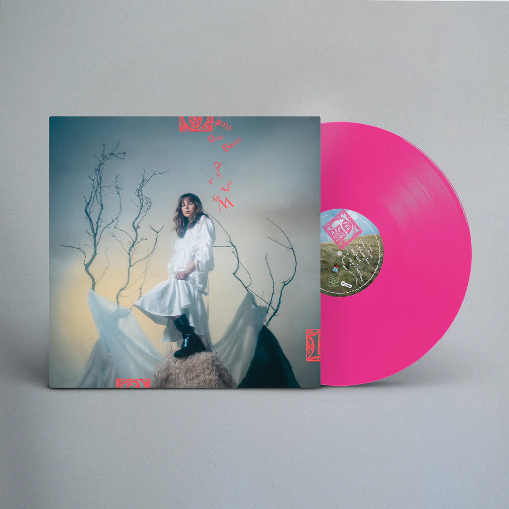 Album artwork of Deep Is The Way bright pink vinyl LP by Gena Rose Bruce
