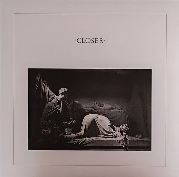 The image displays the album cover of "Joy Division – Closer, E.U.