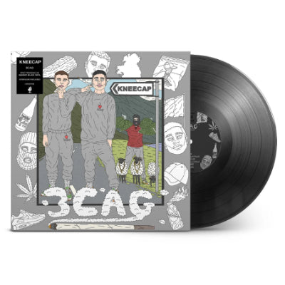 Kneecap - 3CAG, 12" Squidgy Black Vinyl