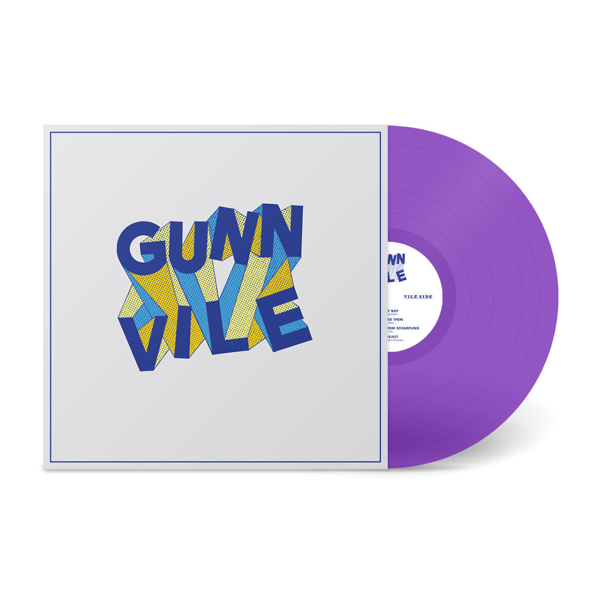 cover art of Steve Gunn Kurt Vile Gunn Vile purple coloured vinyl LP