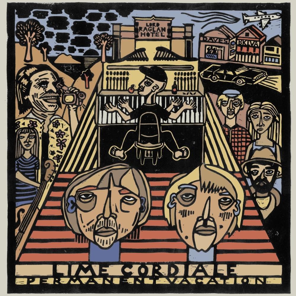 cover art of Permanent Vacation vinyl by Lime Cordiale