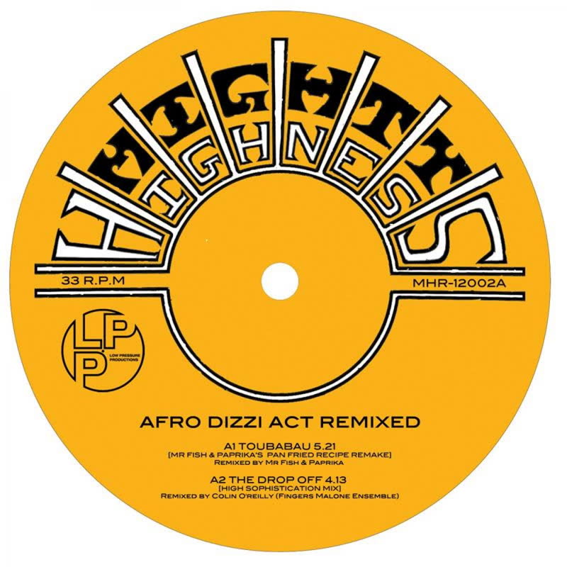 Various - Afro Dizzi Act Remixed, 12" Vinyl