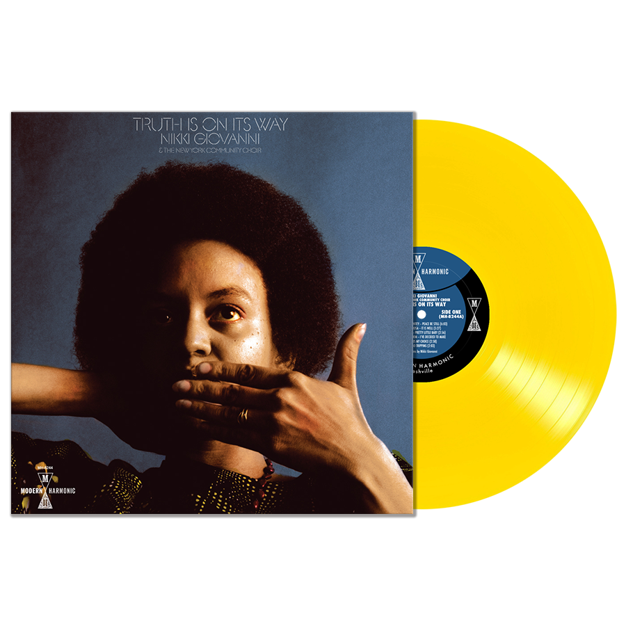 Nikki Giovanni - Truth Is On It's Way, Yellow Vinyl LP