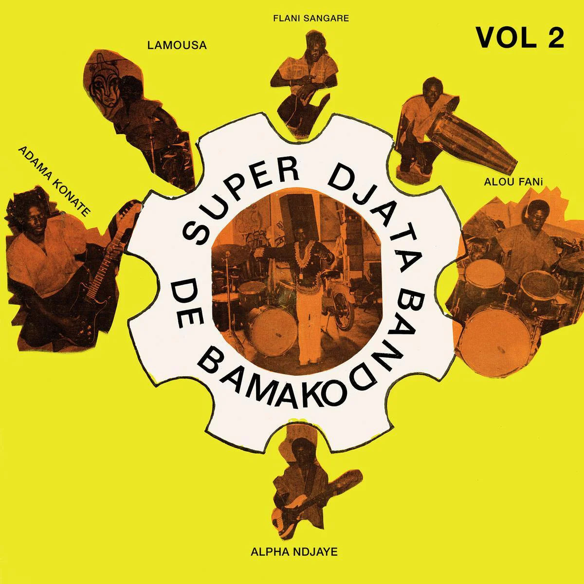 Super Djata Band - Authentique Vol. 2, Coloured Vinyl LP