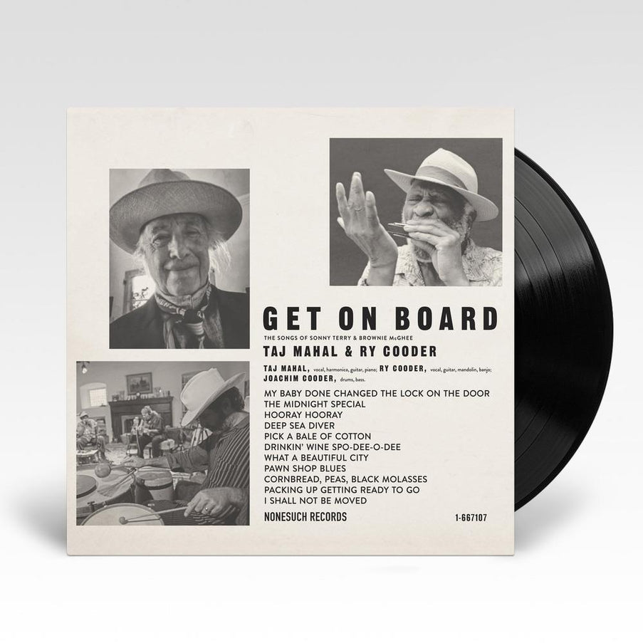 Taj Mahal & Ry Cooder - Get On Board, Vinyl LP