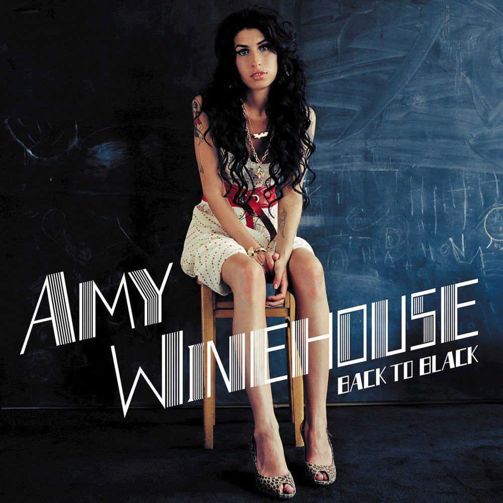 Front cover of Amy Winehouse - "Back To Black" Vinyl Record
