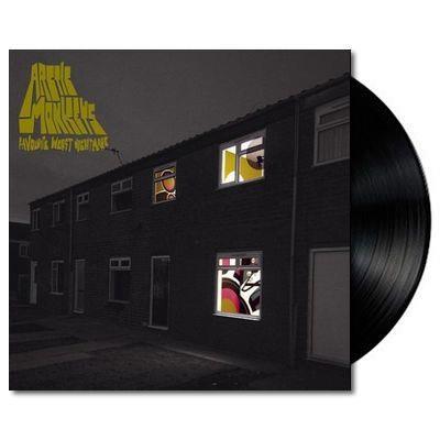 Arctic Monkeys Favourite Worst Nightmare vinyl LP, indie rock, bold album cover