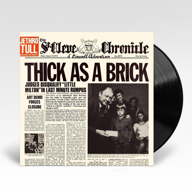 Jethro Tull – Thick As A Brick, Vinyl LP.