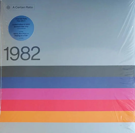Cover of A Certain Ratio – 1982 Limited Edition Grey Marble Smoked Clear Vinyl LP