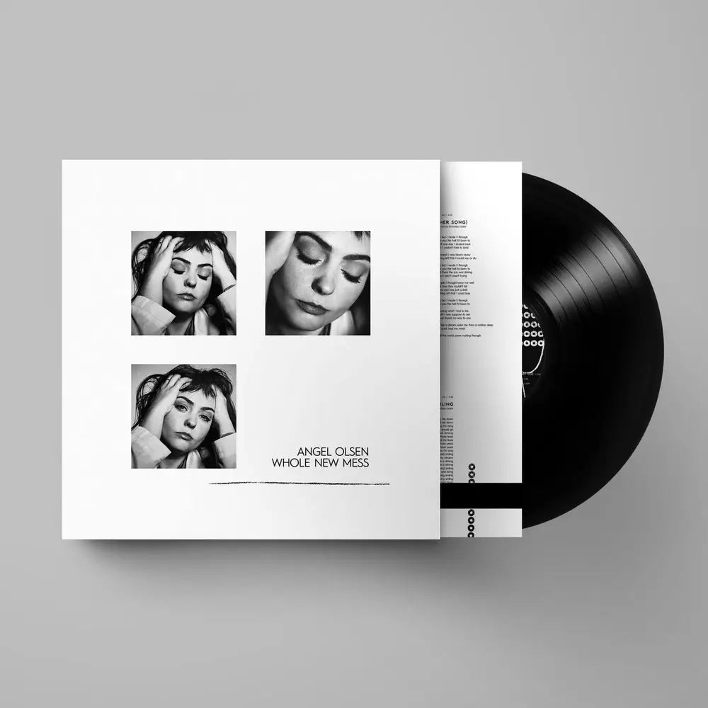 Angel Olsen Whole New Mess 2x vinyl LP, indie rock, singer-songwriter, moody cover art 