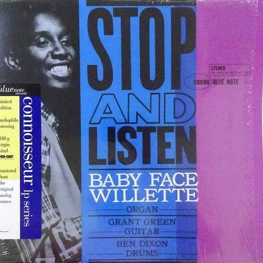 Baby Face Willette ‎– Stop And Listen. 1994 US Blue Note ‎– B1-28998 Vinyl LP