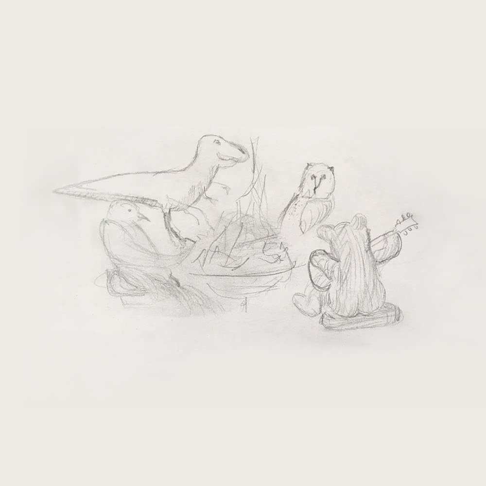 Dragon New Warm Mountain I Believe In You album cover art by Big Thief