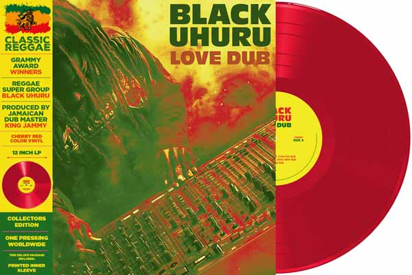 Black Uhuru – Love Dub, Cherry Red Coloured Vinyl LP
