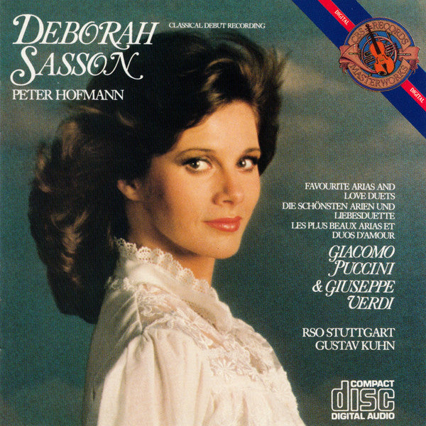 Deborah Sasson: Puccini & Verdi, Gustav Kuhn. E.U. 1984 CBS Masterworks ‎– CBSMK 39228