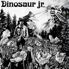 Dinosaur Jr self-titled vinyl LP album cover art