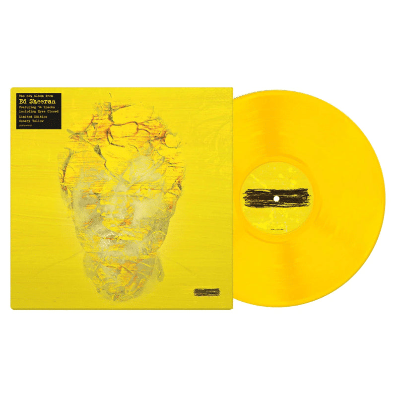 cover art of Subtract vinyl in yellow by Ed Sheeran