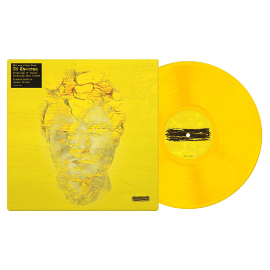 cover art of Subtract vinyl in yellow by Ed Sheeran