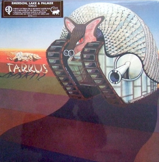 cover art for Tarkus vinyl LP by Emerson, Lake & Palmer