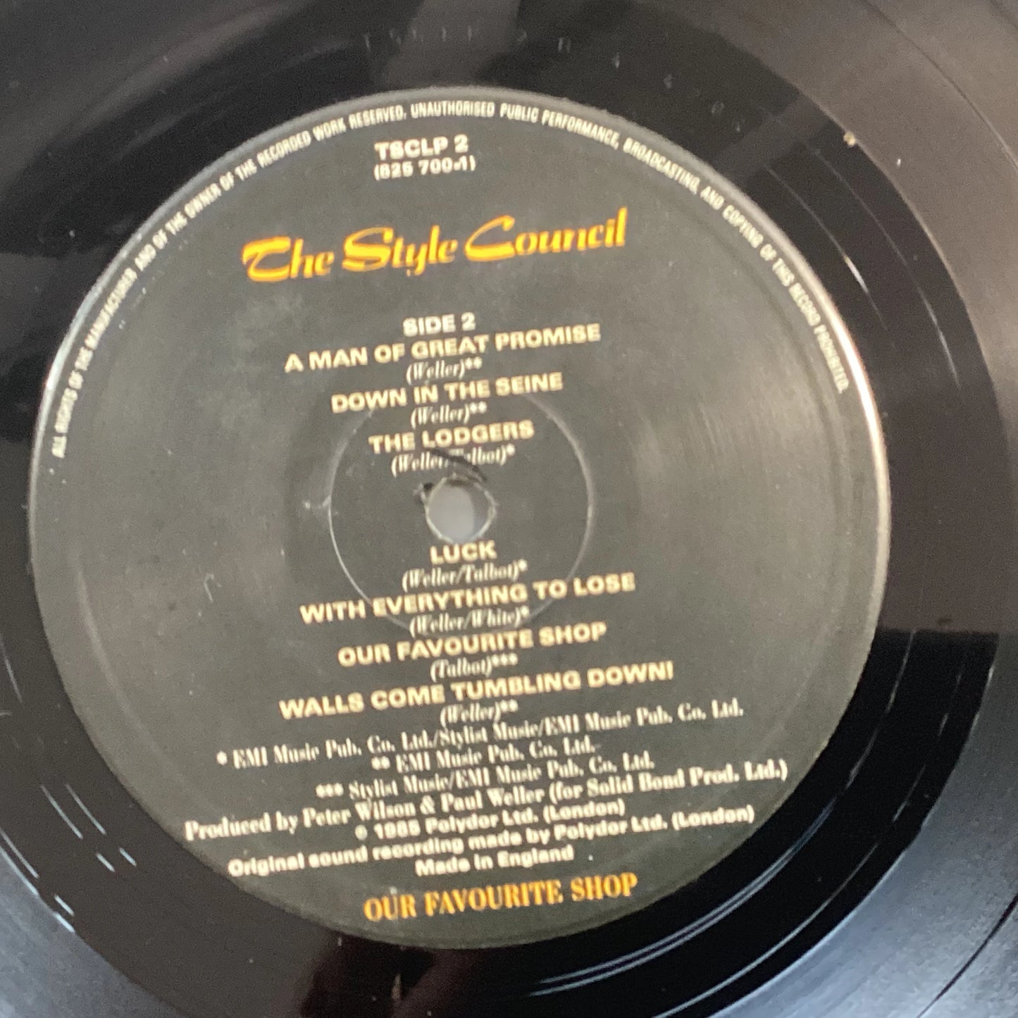 The Style Council – Our Favourite Shop, UK 1985 Vinyl LP
