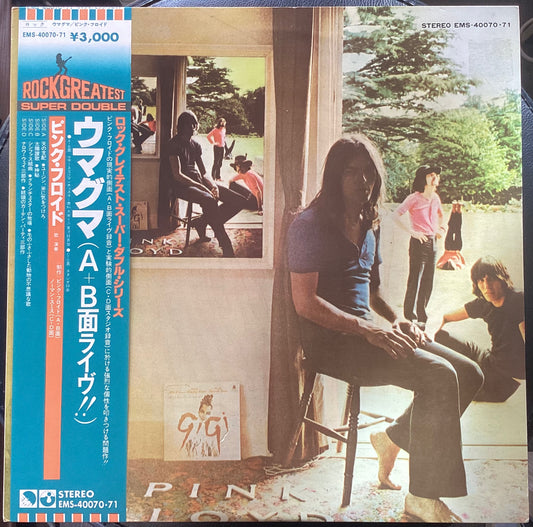 Pink Floyd – Ummagumma, 1978 EMI – EMS-40070·71, Japan Vinyl 2xLP + Obi