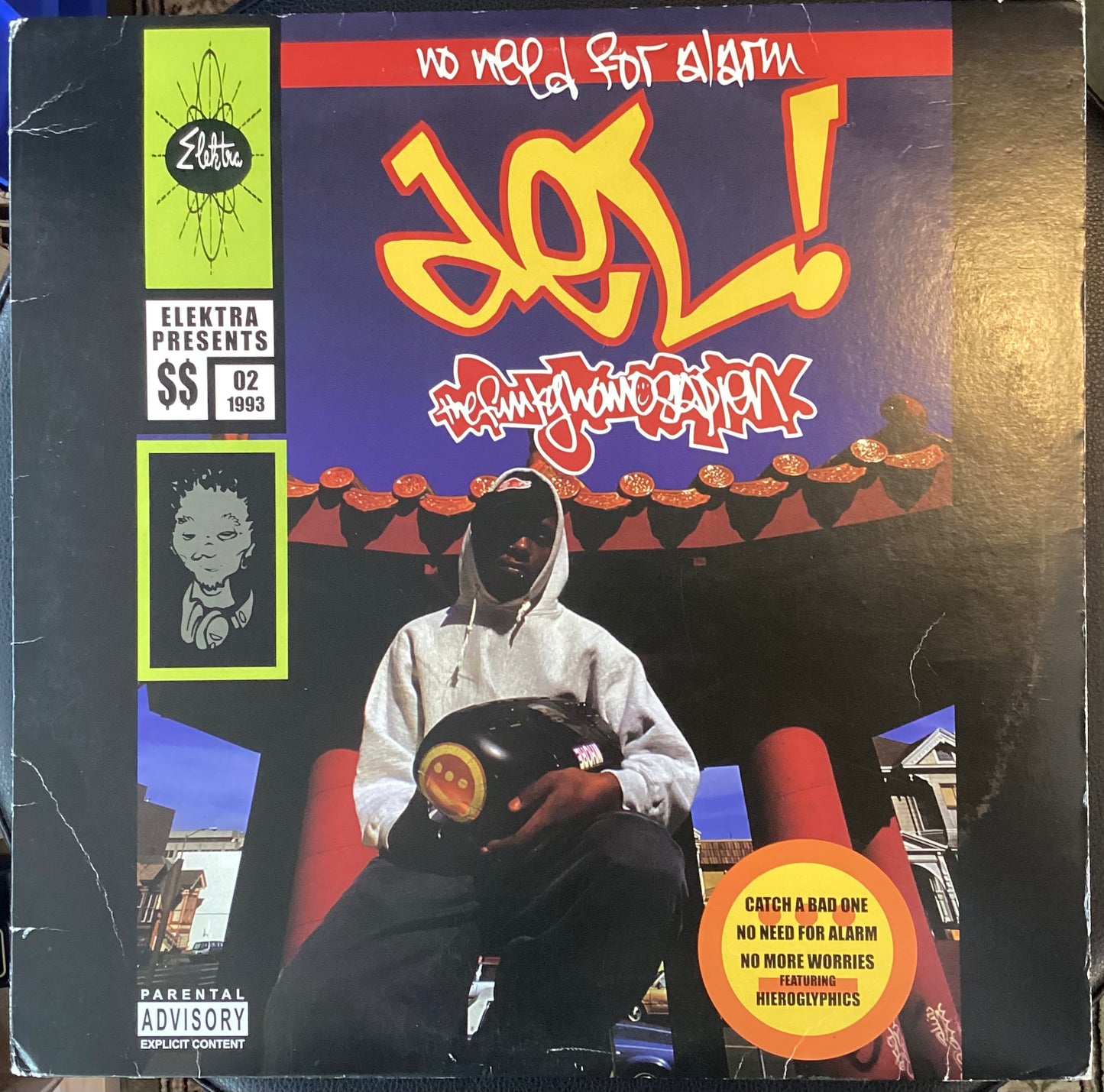 Del Tha Funkee Homosapien ‎– No Need For Alarm, US 2004 Elektra – 61529-1, Vinyl, 2xLP