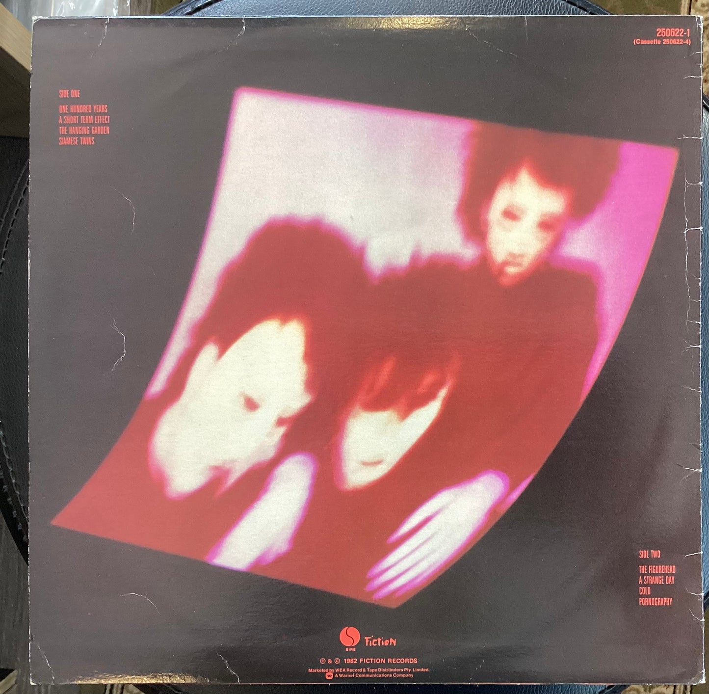 The Cure – Pornography, Australia 1984 Sire – 250622-1, Vinyl LP