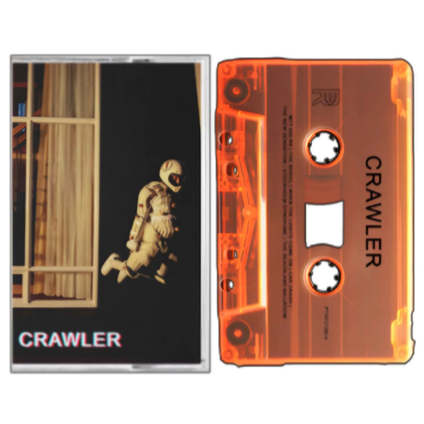 Idles – Crawler, Limited Edition, Orange Transparent Shell Cassette Tape