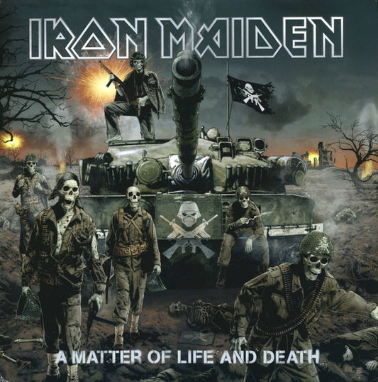 Iron Maiden ‎– A Matter Of Life And Death, E.U. 2017 Vinyl 2xLP
