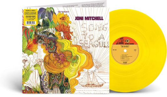 Joni Mitchell ‎– Song To A Seagull, Yellow Coloured Vinyl LP