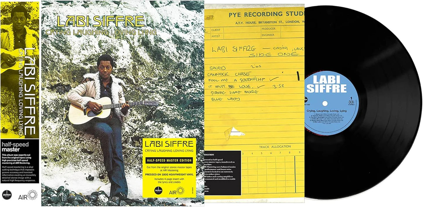 Labi Siffre – Crying Laughing Loving Lying, Half-Speed Master Vinyl LP