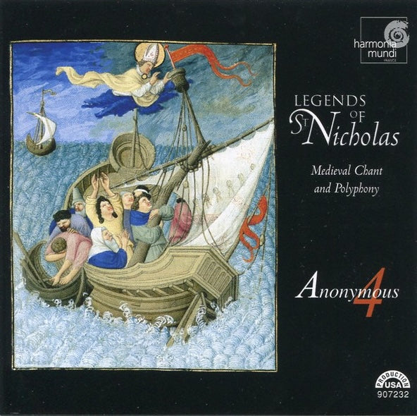 Legends Of St. Nicholas (Medieval Chant And Polyphony), 1999 Harmonia Mundi France – HMU 907232