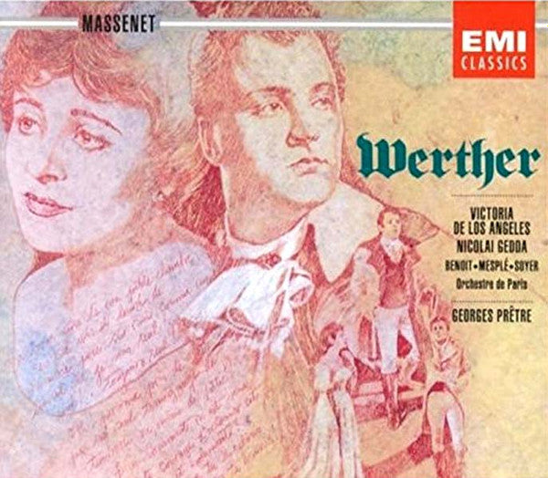 Massenet - Werther, De Los Angeles, Gedda, Georges Prêtre. Germany 1991 EMI Classics – CMS 7 63973 2