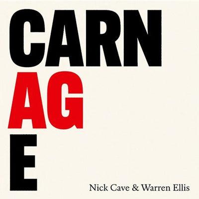Carnage vinyl LP by Nick Cave & Warren Ellis album cover artwork