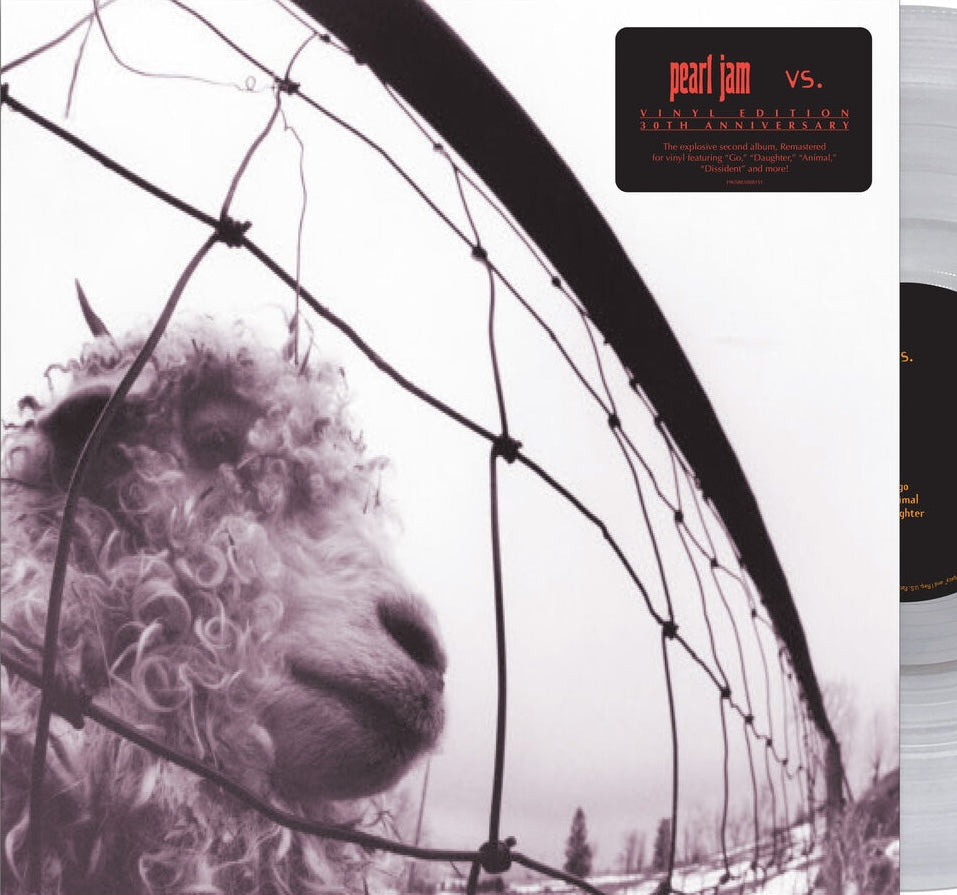Pearl Jam - Vs (30th Anniversary Edition), Clear Vinyl LP